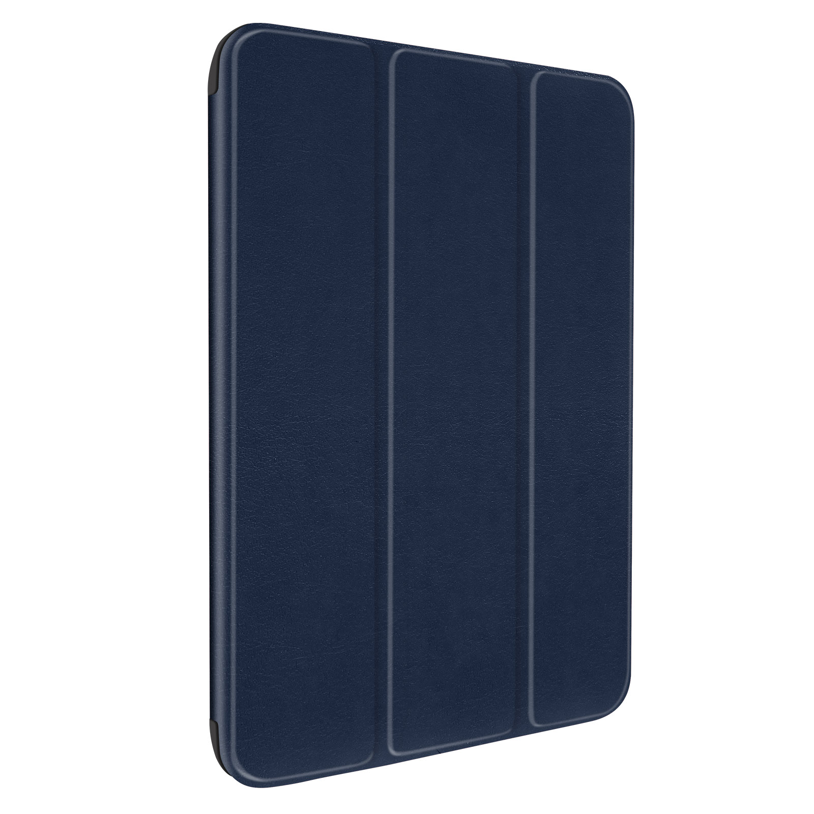 Apple für Series Etui Polycarbonat, Kunstleder Trifold Bookcover Blau AVIZAR und