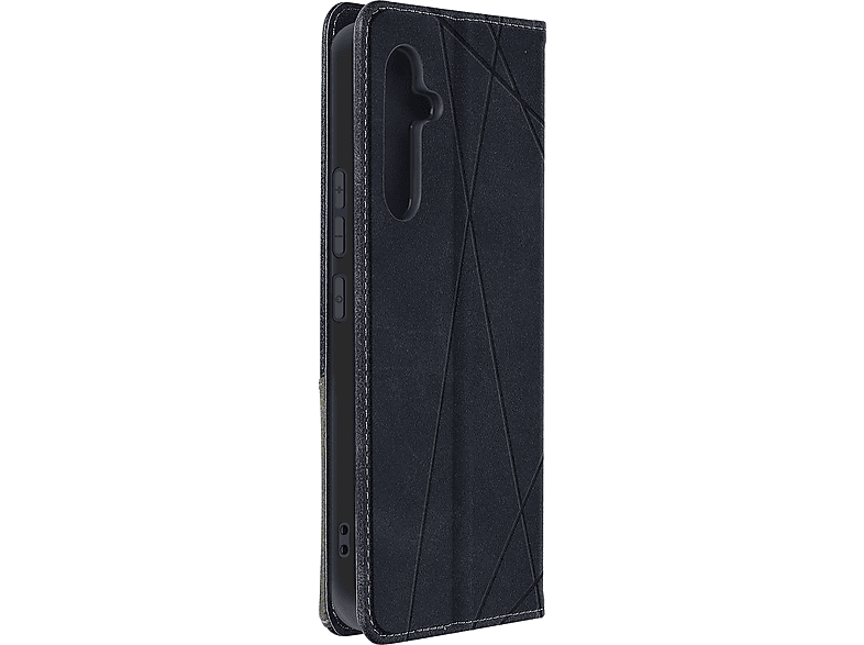 Bookcover, Samsung, Dunkelblau AVIZAR GeoMatrix A54 Series, 5G, Galaxy