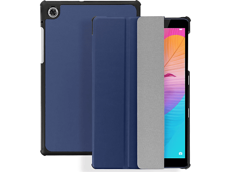 AVIZAR Trifold Series Etui Huawei Bookcover Kunstleder, für Dunkelblau