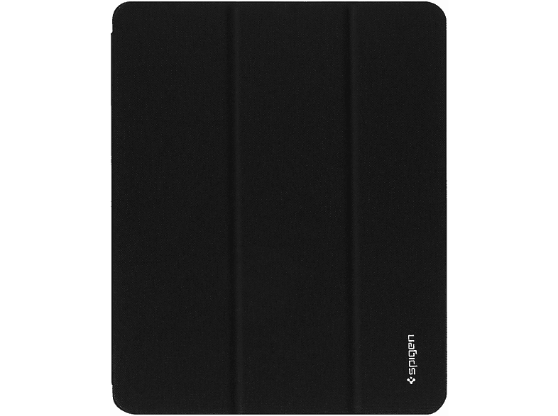 SPIGEN Rundumschutz Series Etui Bookcover für Apple Silikongel und Stoff, Schwarz