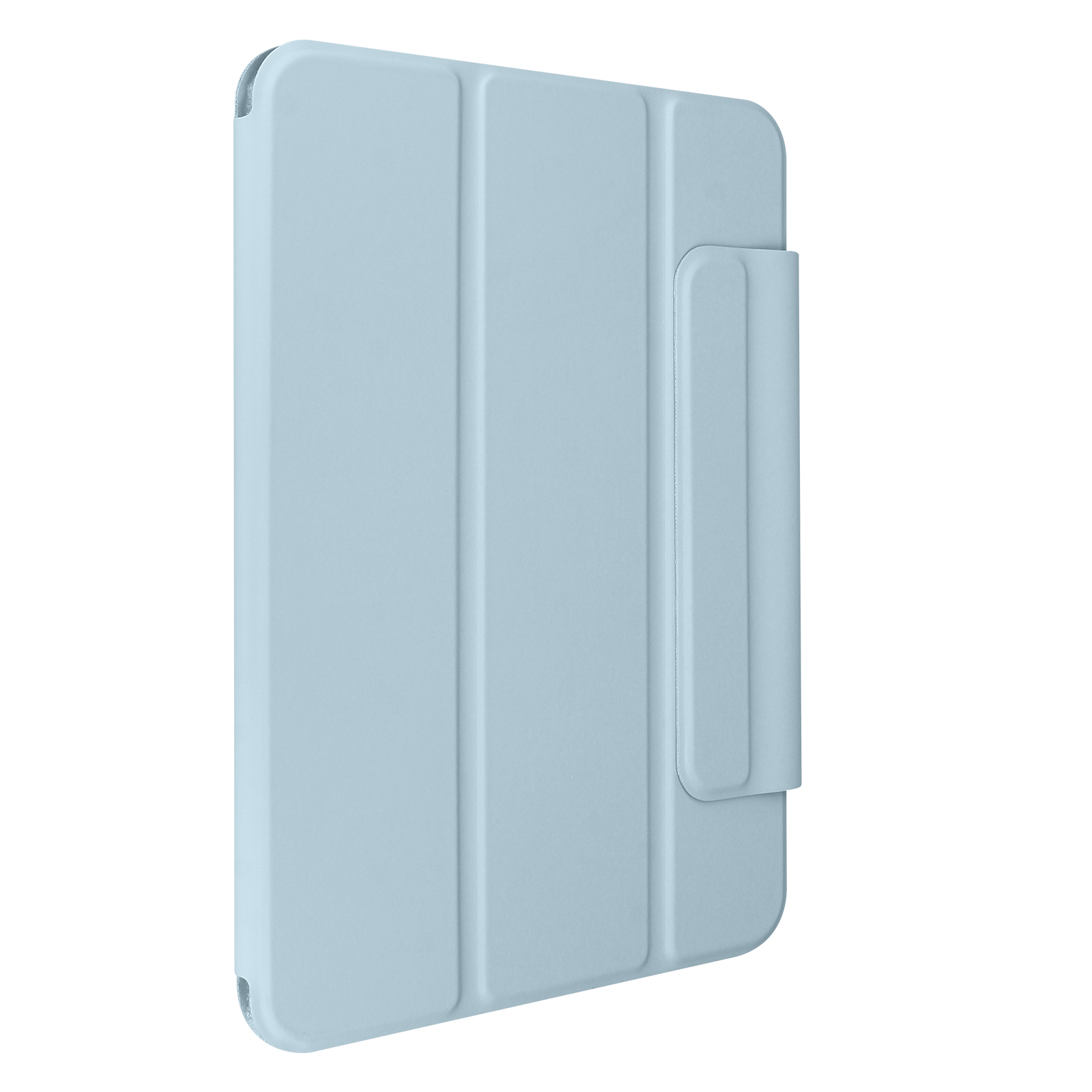 Trifold Series Etui Bookcover für AVIZAR Apple Silikongel, Blau
