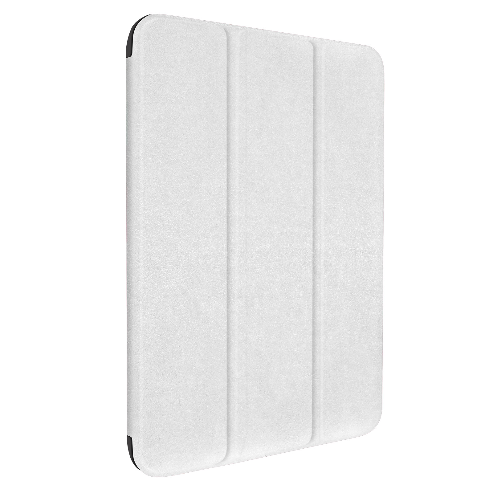 AVIZAR Trifold Series Etui Bookcover Weiß und Kunstleder für Apple Polycarbonat