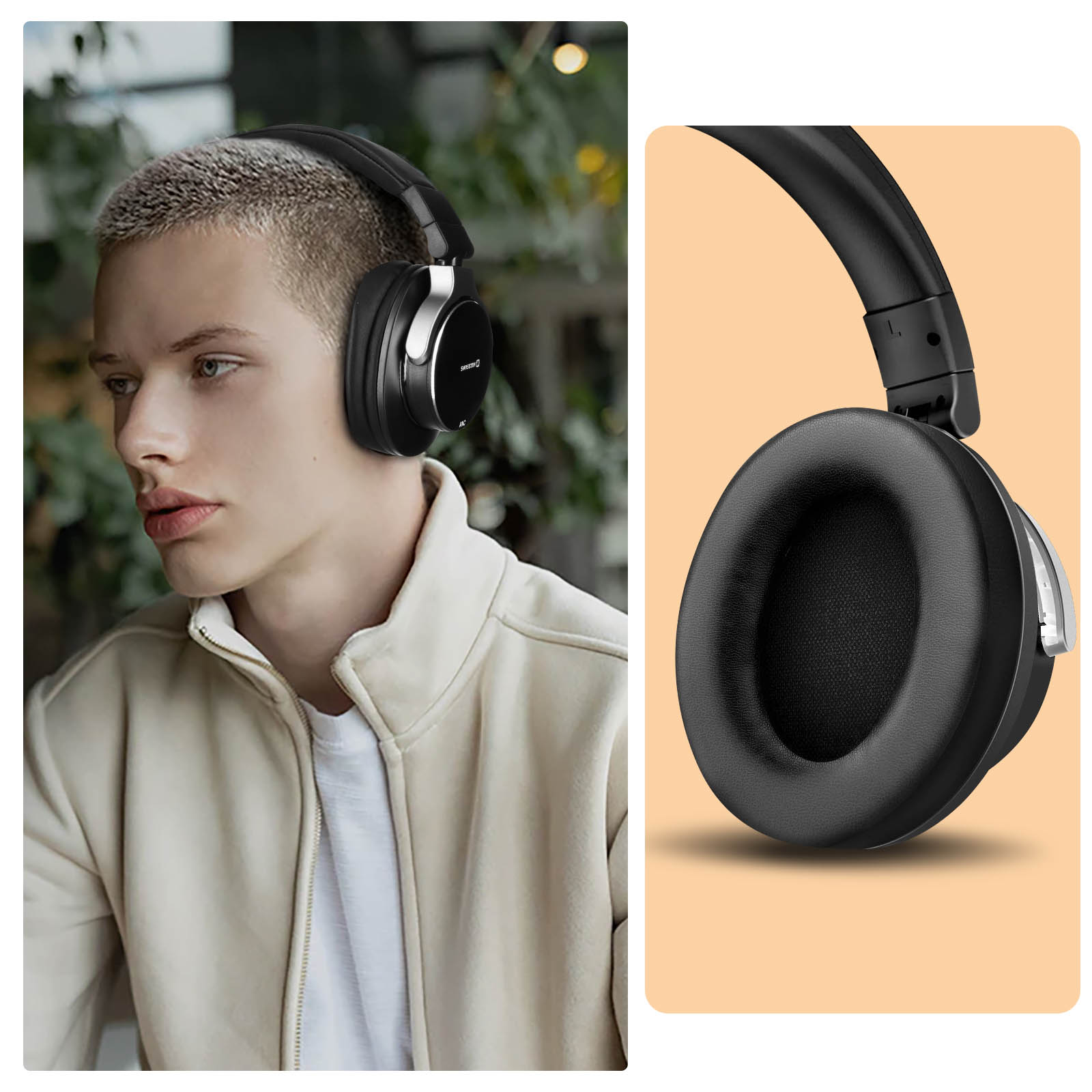 Over-ear Jumbo SWISSTEN Headset Headsets