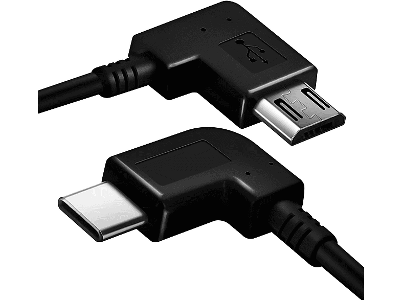 AVIZAR USB-C / Micro Adapterkabel USB Ladegerät-Adapter