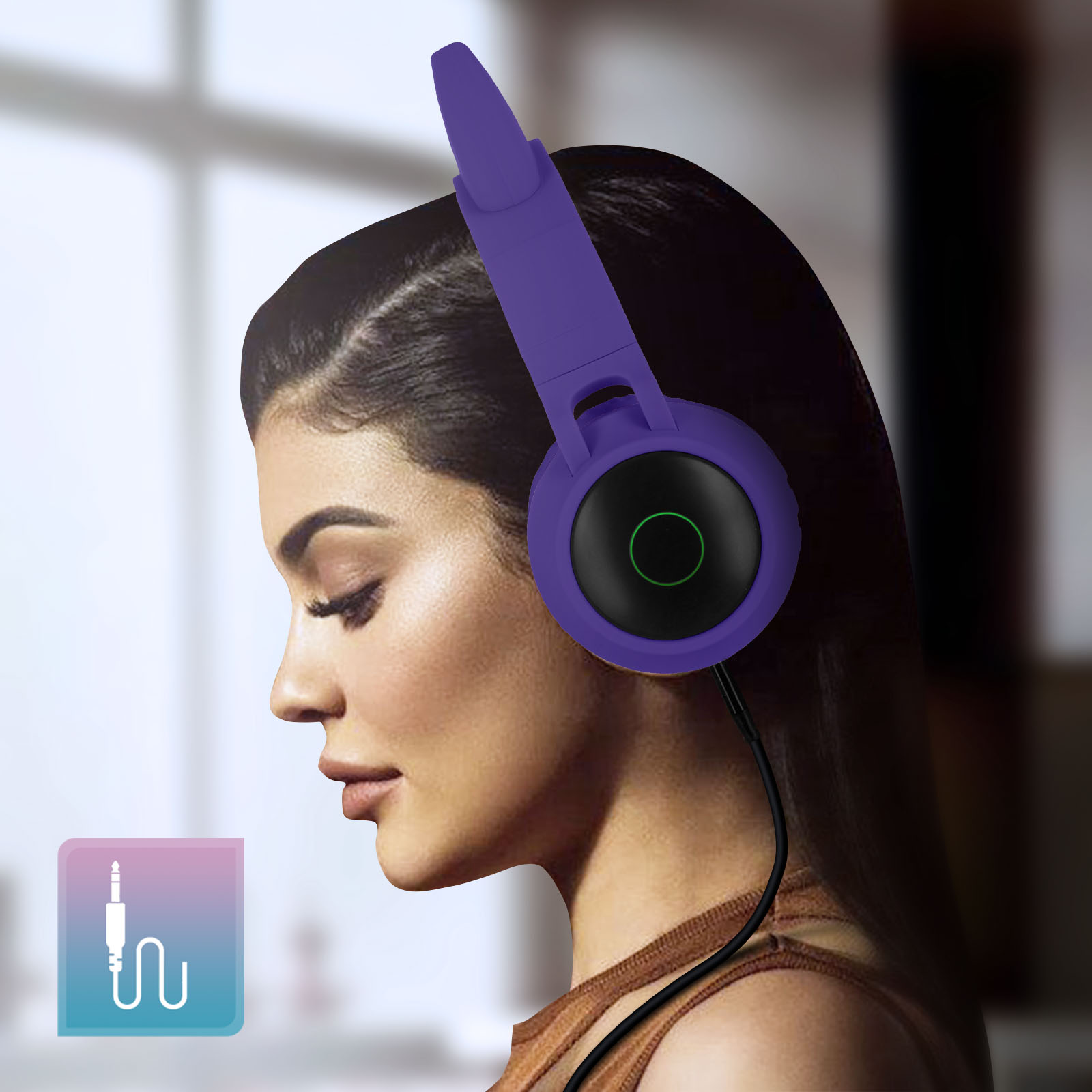 AVIZAR Headsets Kopfhörer Katzenohren Bluetooth