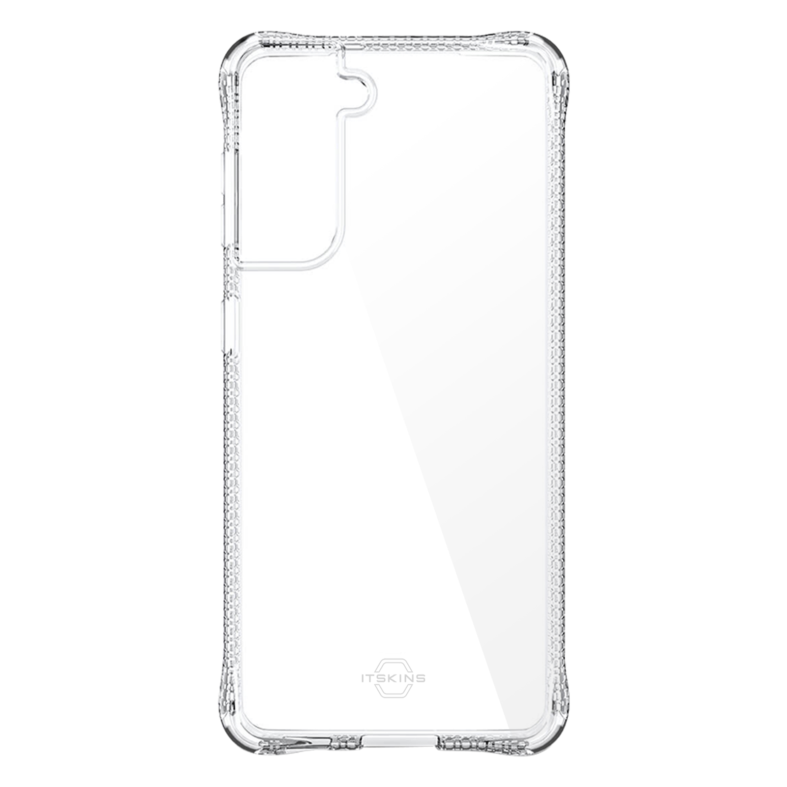 ITSKINS Verstärkte Series, Transparent Handyhülle Samsung, Backcover, Galaxy aus Silikon S21