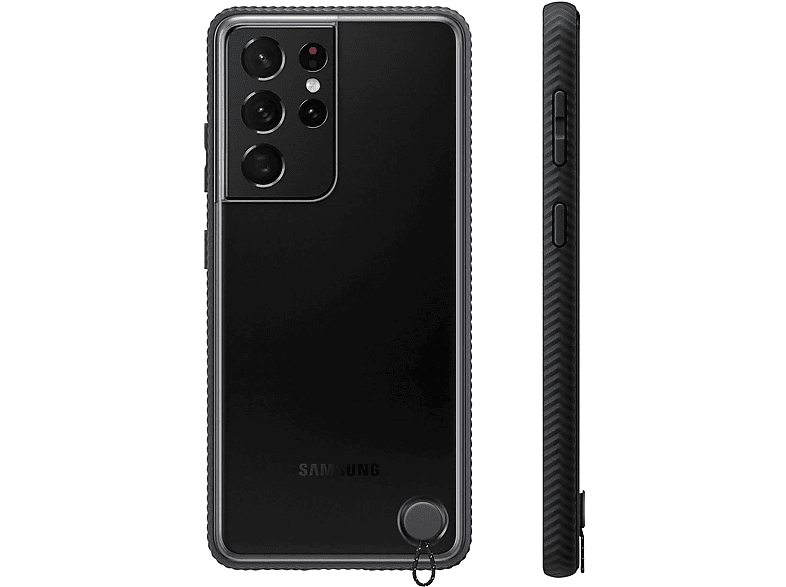 Galaxy Samsung, Series, S21 Style Ultra, Schwarz SAMSUNG Backcover,