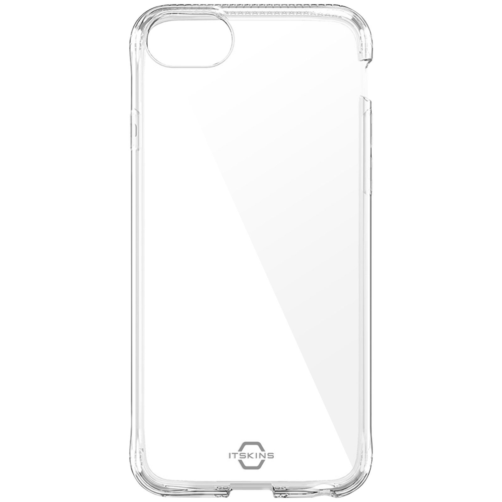 Backcover, aus 2022, SE iPhone Verstärkte Transparent Apple, ITSKINS Handyhülle Series, Silikon