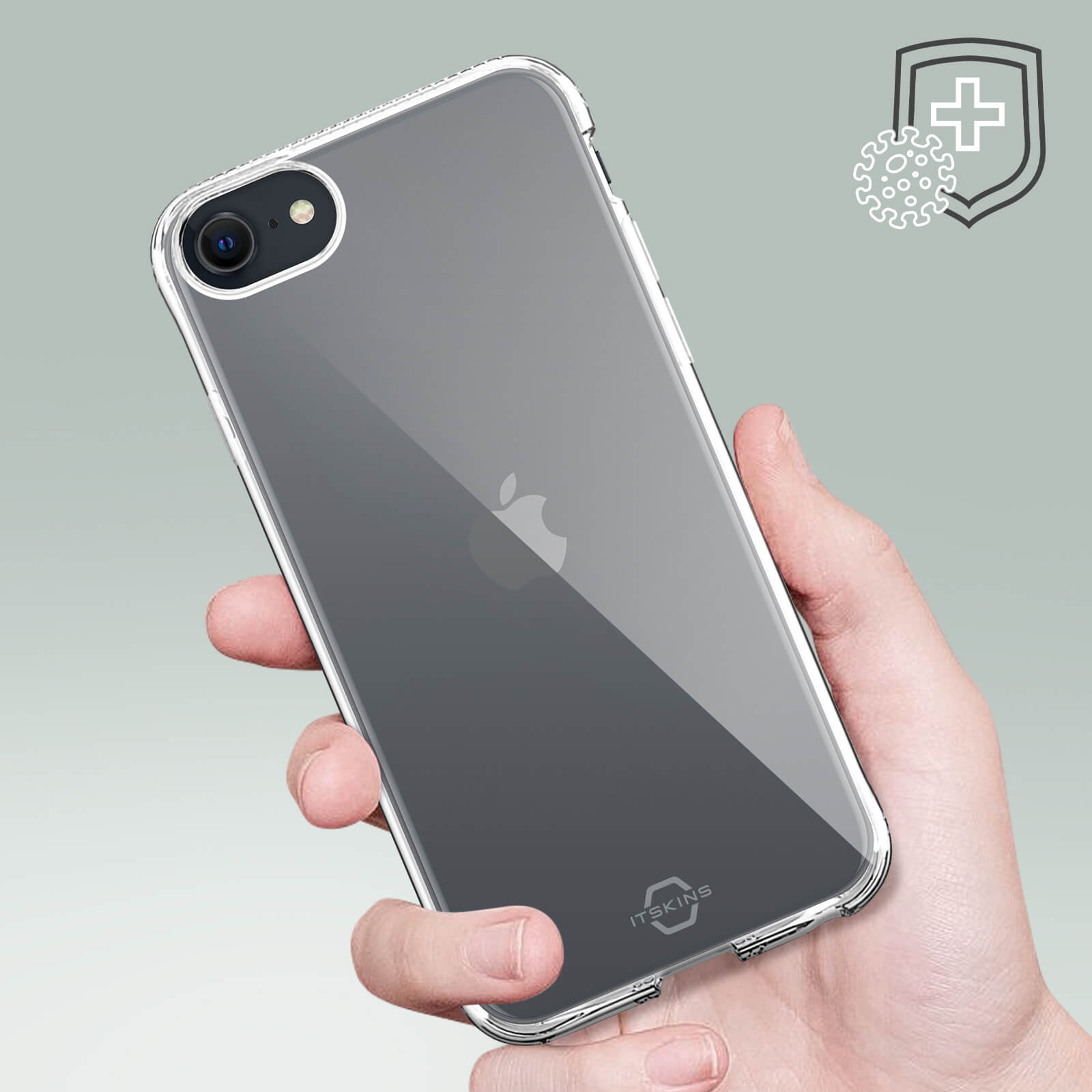 Series, 2022, ITSKINS Apple, Handyhülle aus SE Transparent iPhone Backcover, Silikon Verstärkte