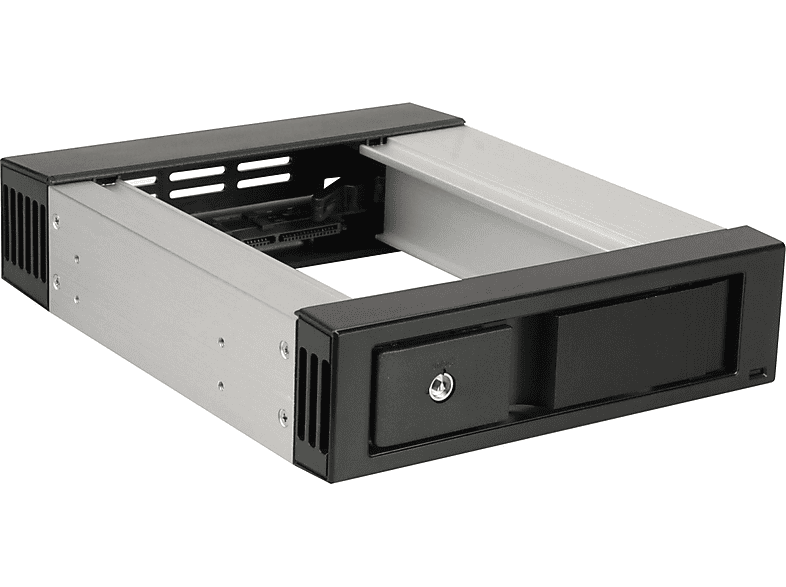 Festplattengehäuse ICY IB-158SSK-B -steckplätze Schwarz BOX &