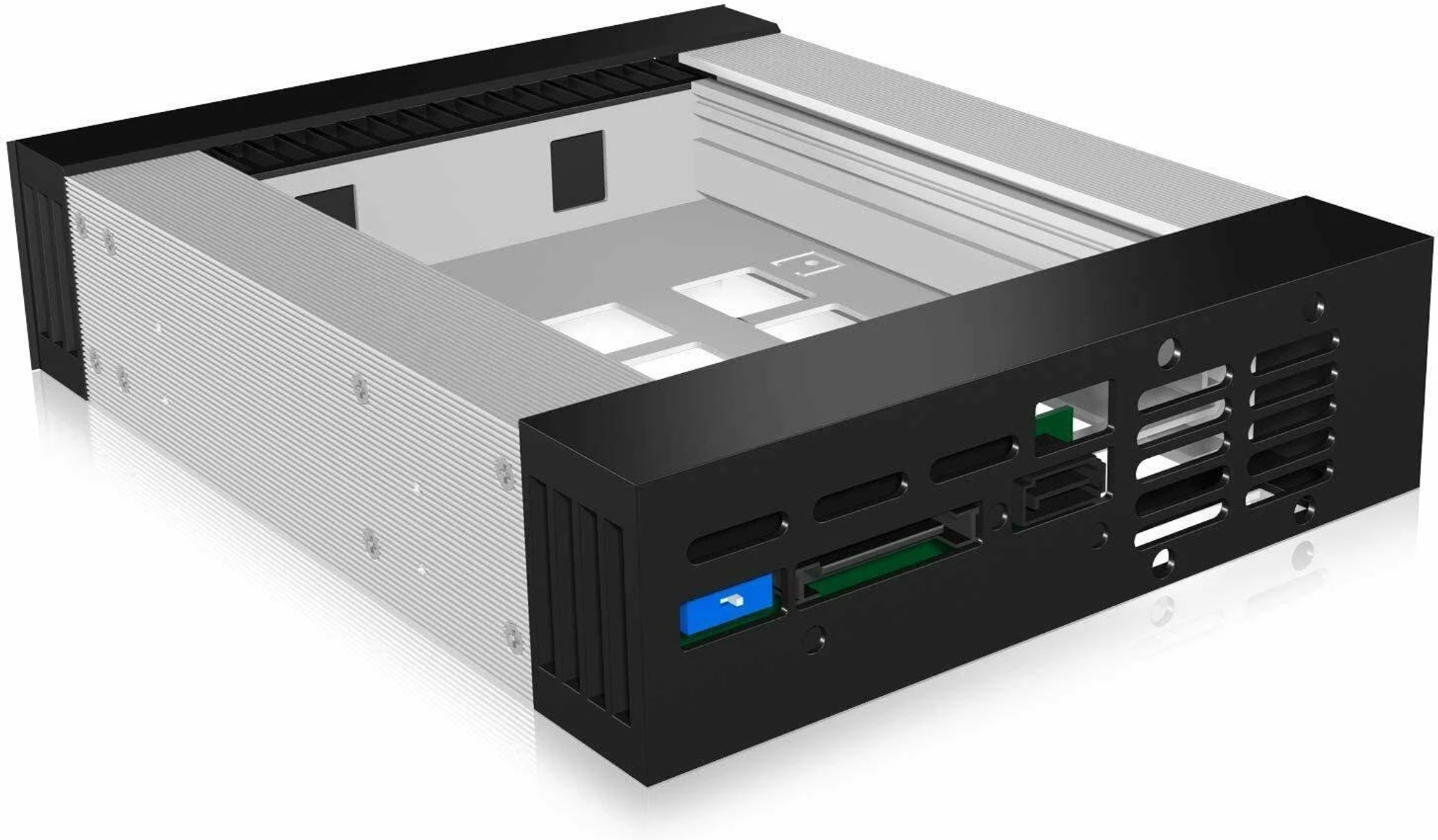 RAIDSONIC IB-129SSK-B Festplattengehäuse & -steckplätze Schwarz