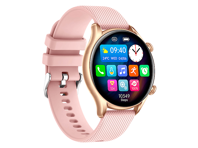 Myphone Watch EL Smartwatch Silikon Silikon, Rosa