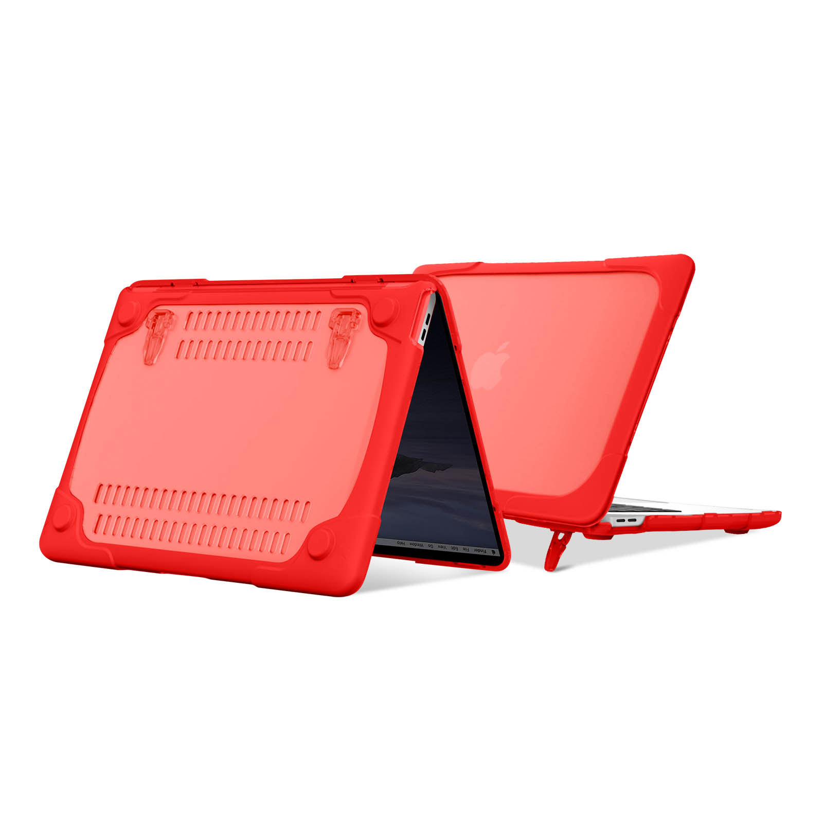Rot für Schutzhüllen Apple Backcover Polycarbonat, Series AVIZAR Rundumschutz