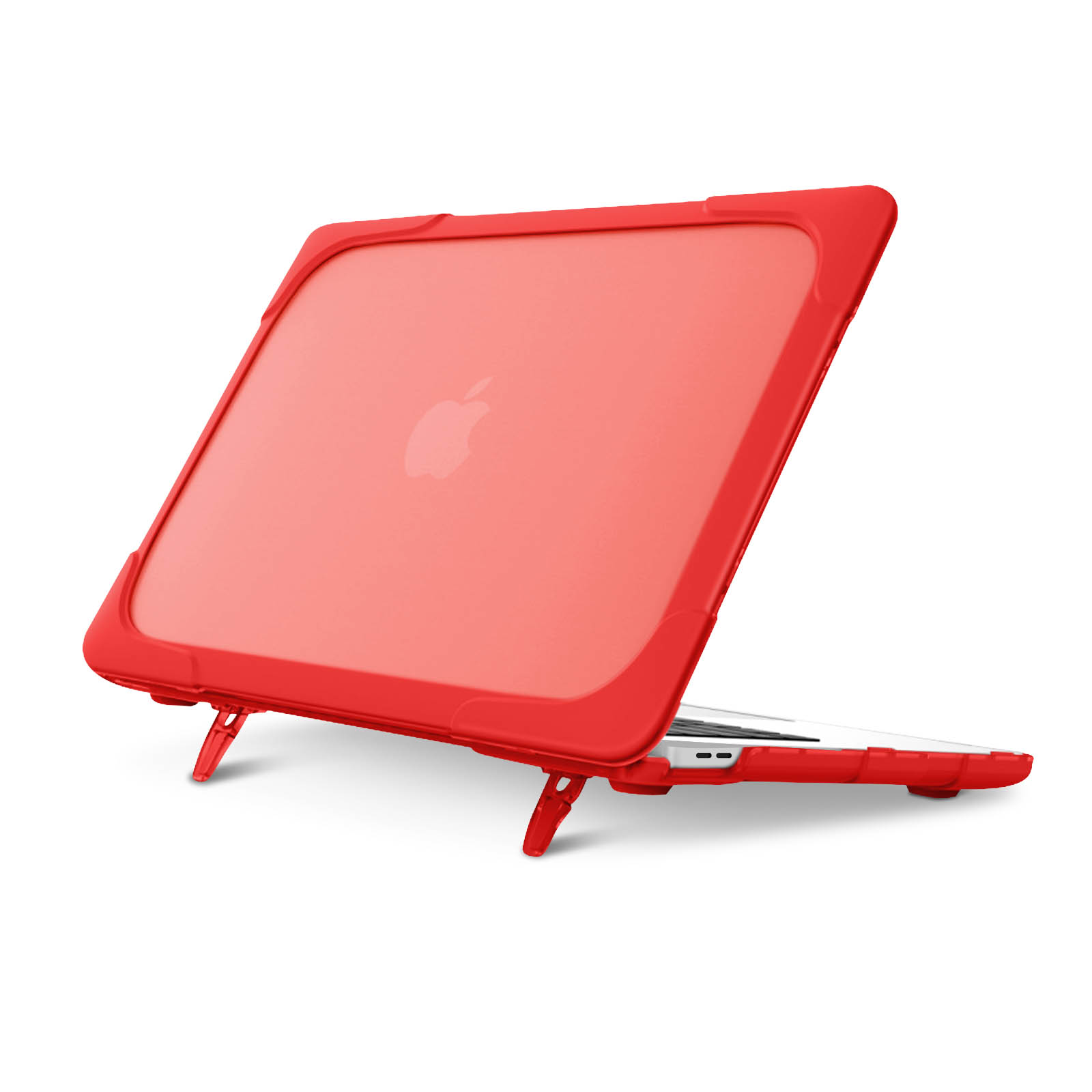 AVIZAR Rundumschutz Series für Schutzhüllen Backcover Apple Rot Polycarbonat