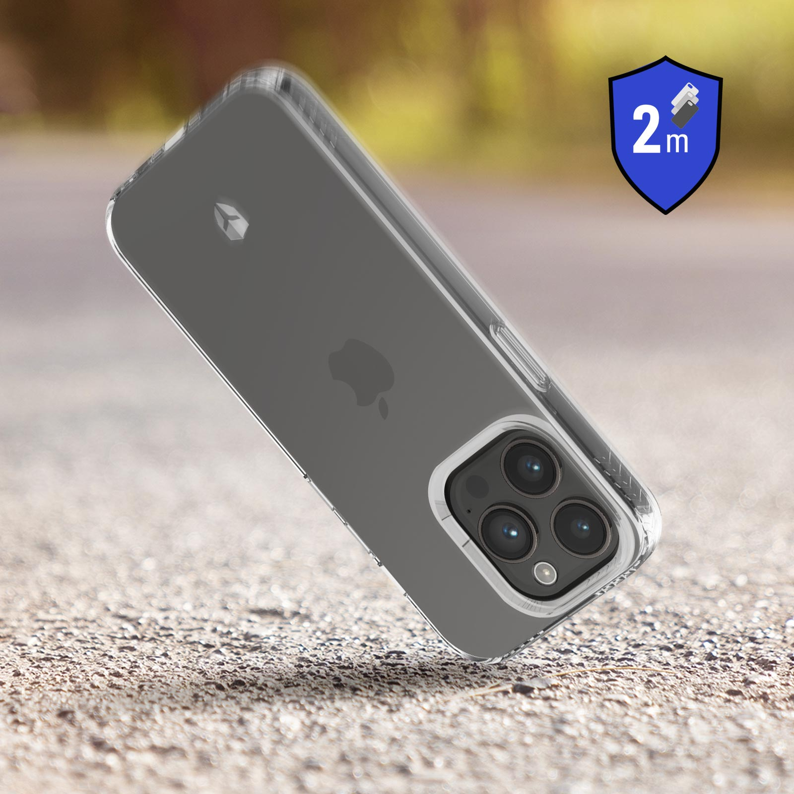 14 Pulse Apple, CASE Transparent iPhone Handyhülle Series, Backcover, FORCE Plus,