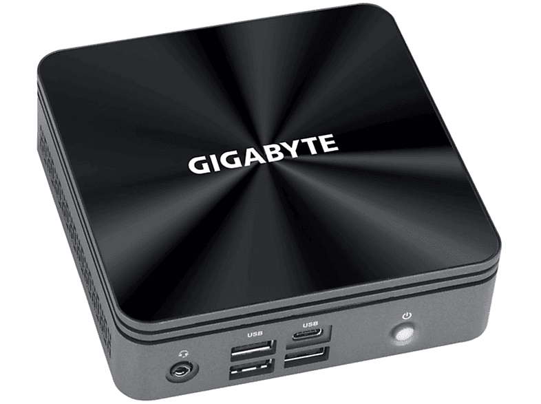 GIGABYTE GB-BRI7-10710, Ohne Betriebssystem, Mainboard mit Intel® Core™ i7 Prozessor, 0 MB RAM, 0 GB SSD, Intel® UHD Graphics