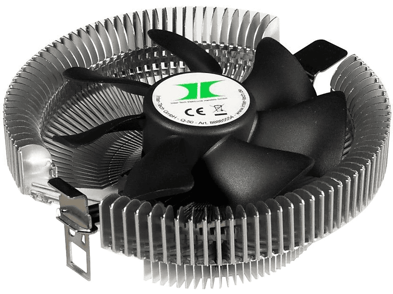 INTER-TECH F1178659060 Prozessor-Luftkühler, Schwarz