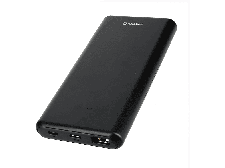 SWISSTEN 10.000mAh Power Pack Powerbanks Universal, Schwarz