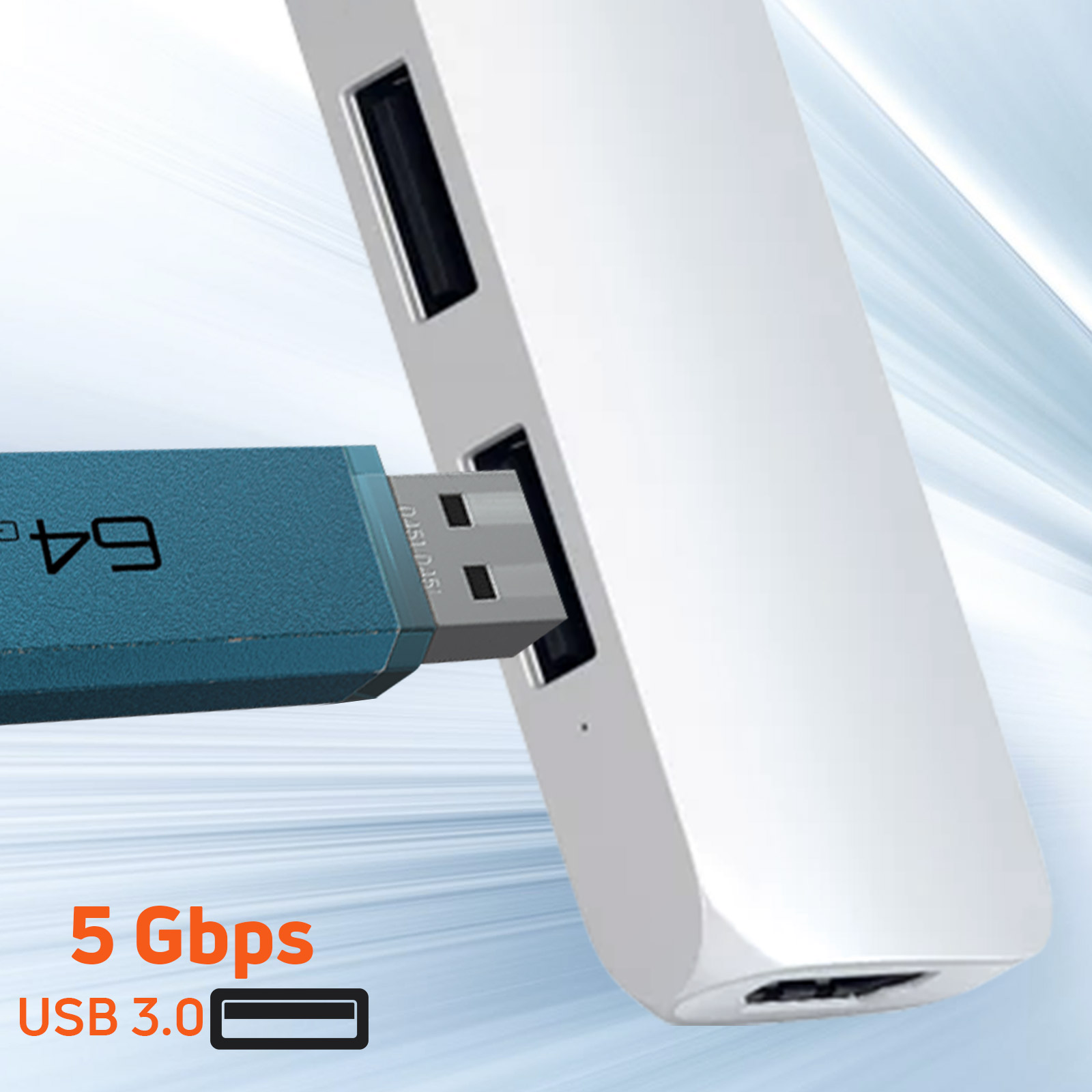 USB-Hub ST-SCMA2S Silber SATECHI Universal,