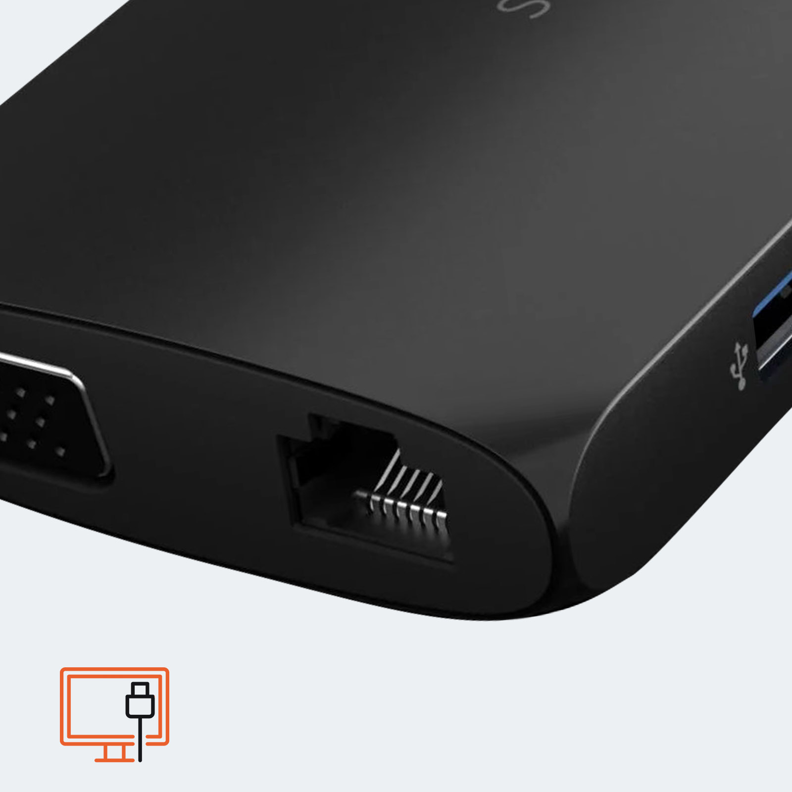 SATECHI ST-UCMBAK USB-Hub Schwarz Universal