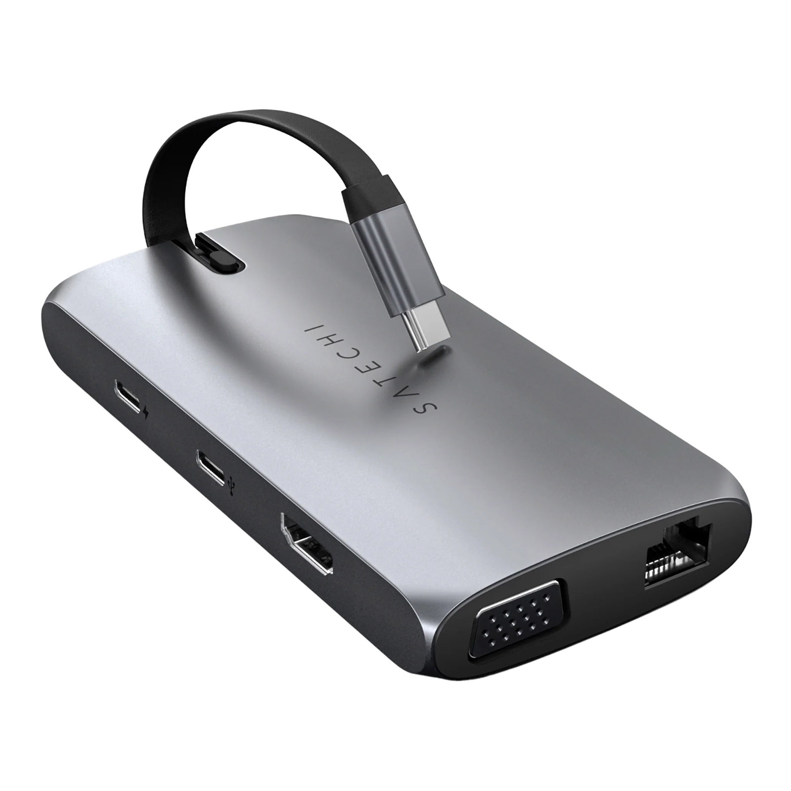 Universal, USB-Hub ST-UCMBAM Grau SATECHI