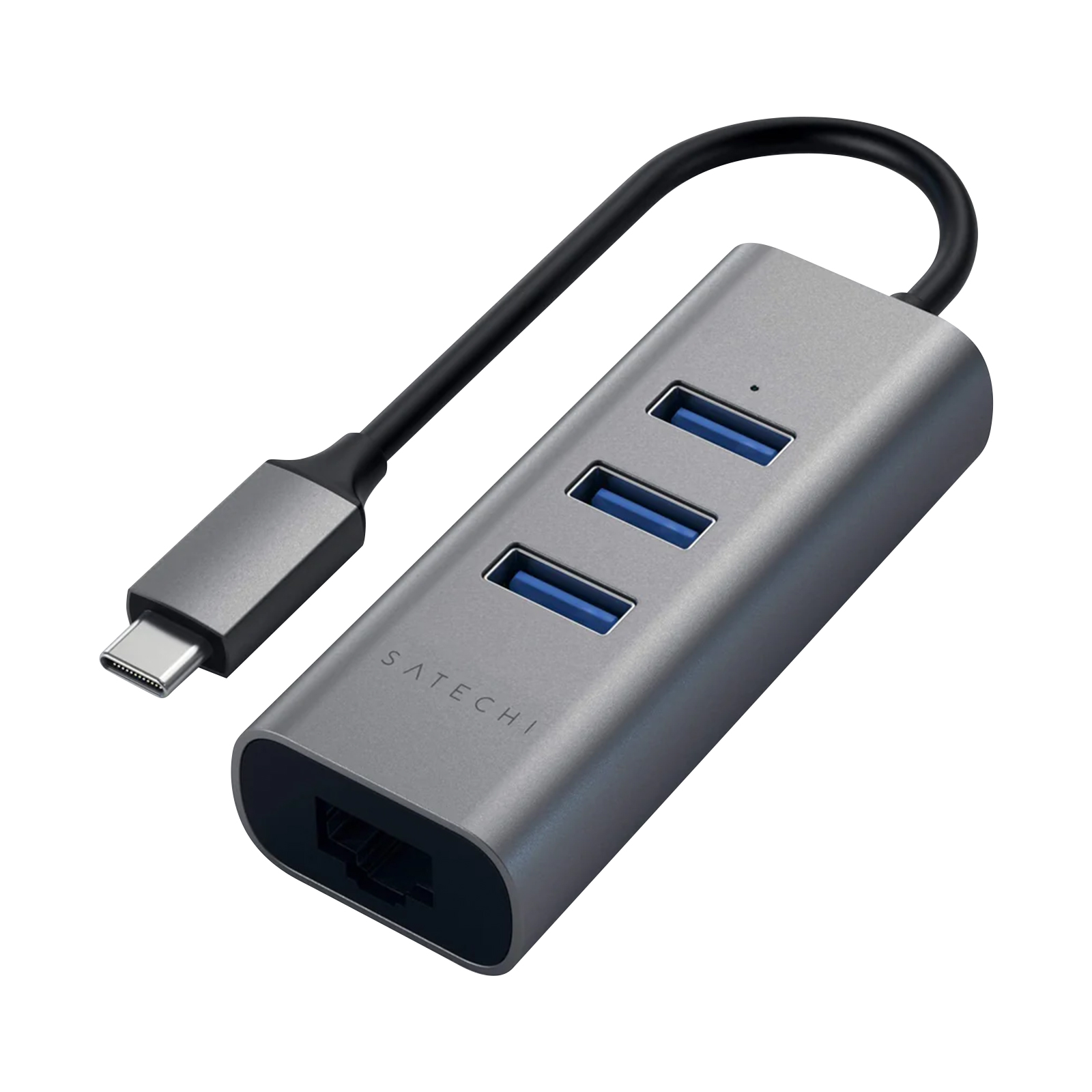 SATECHI ST-TC2N1USB31AM USB-Hub Dunkelgrau Universal