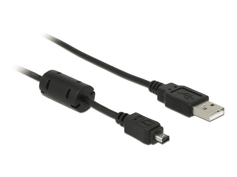 DELOCK 82208 USB Kabel, Schwarz