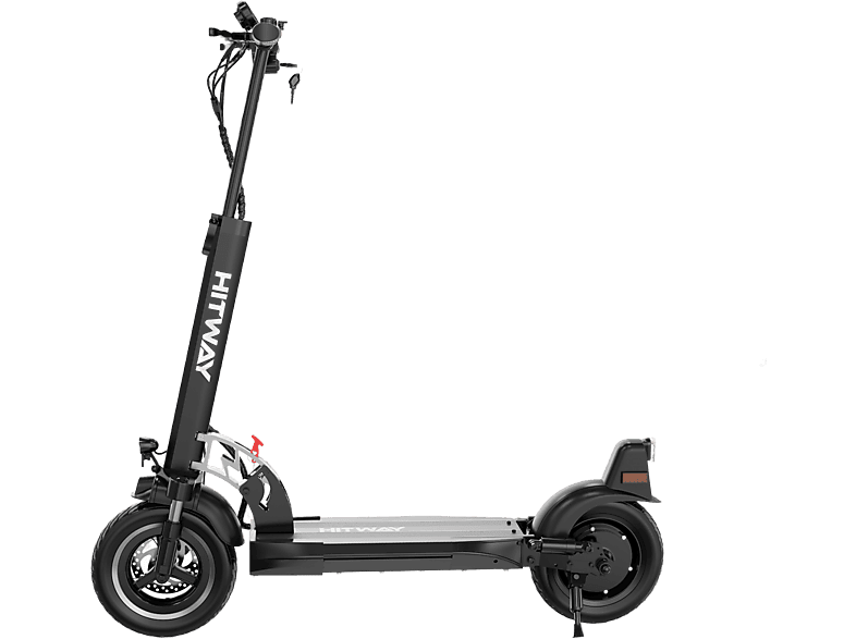 Electric schwarz) E-Scooter E HITWAY mit (10 ABE Straßenzulassung Scooter Zoll, H5 Scooter
