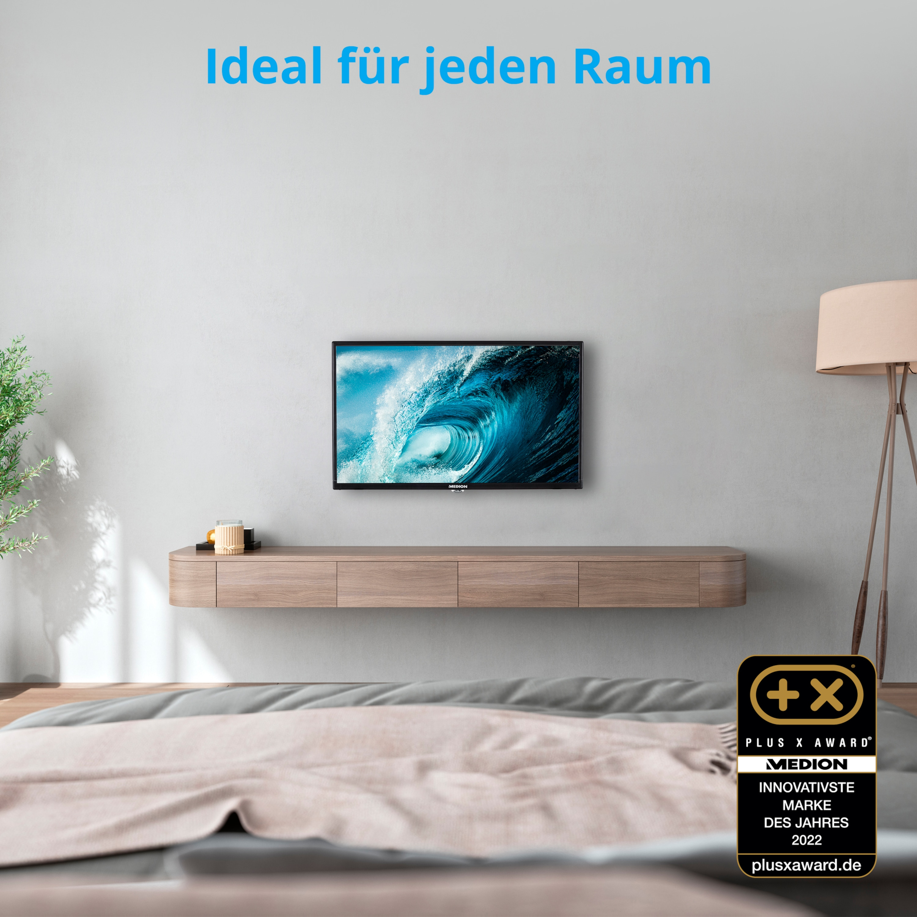 Zoll cm, E12421 (Flat, LIFE® MEDION 59,9 Full-HD) / Fernseher 23,6