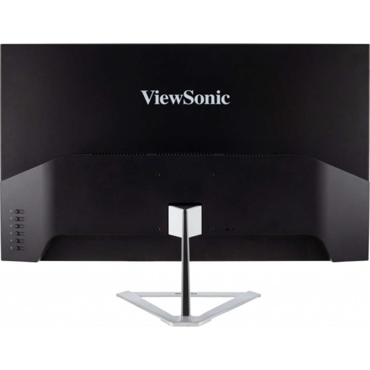 Tył monitora ViewSonic ze stojakiem.