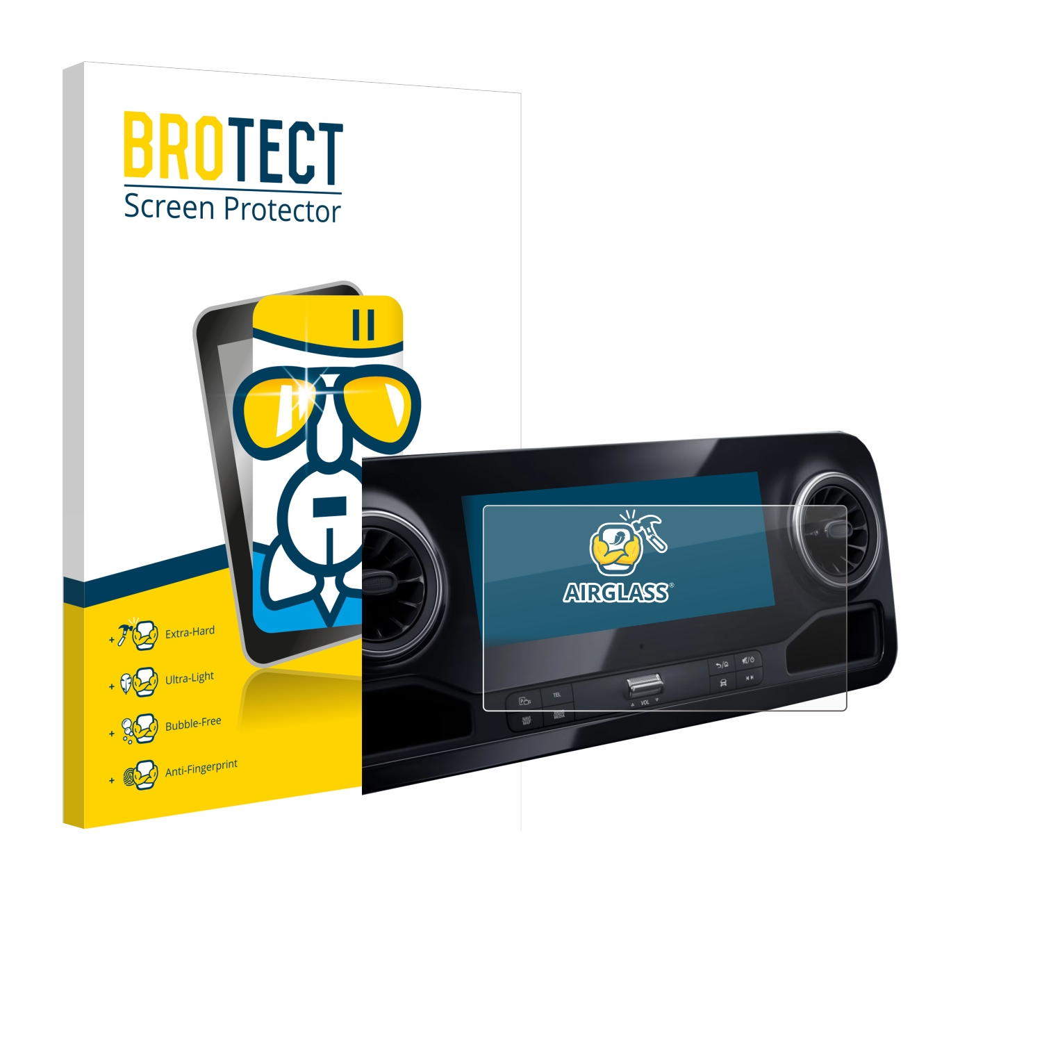 BROTECT Airglass klare Schutzfolie(für 2018 7\