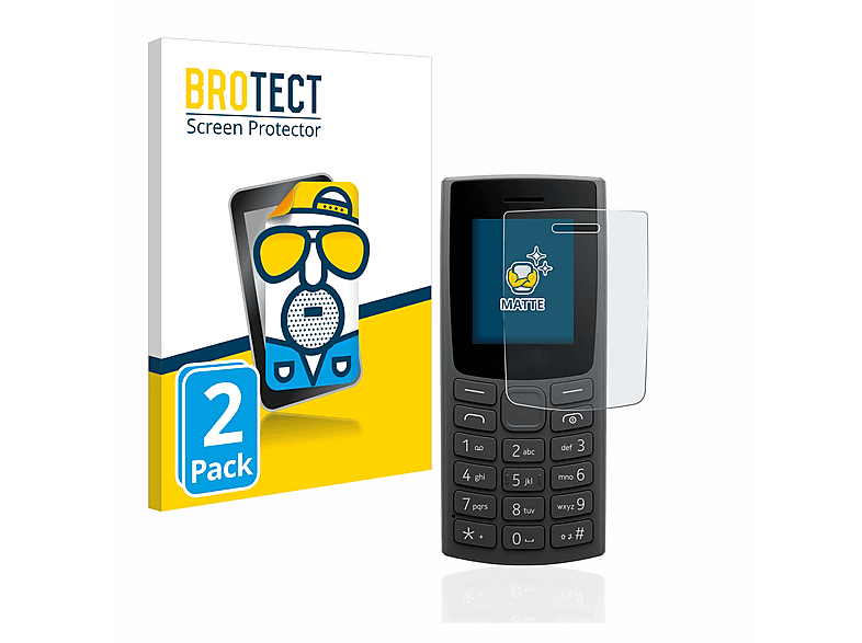 105 Nokia (2023)) Schutzfolie(für matte 2x BROTECT