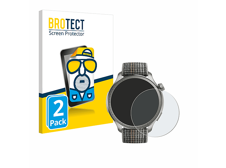 BROTECT 2x matte Balance) Schutzfolie(für Huami Amazfit