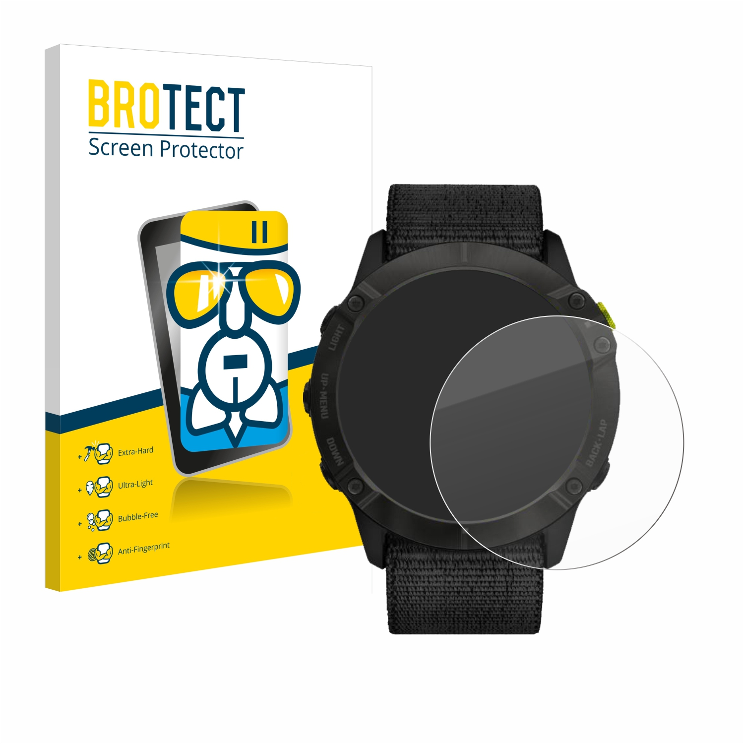 BROTECT Enduro) Garmin klare Schutzfolie(für Airglass