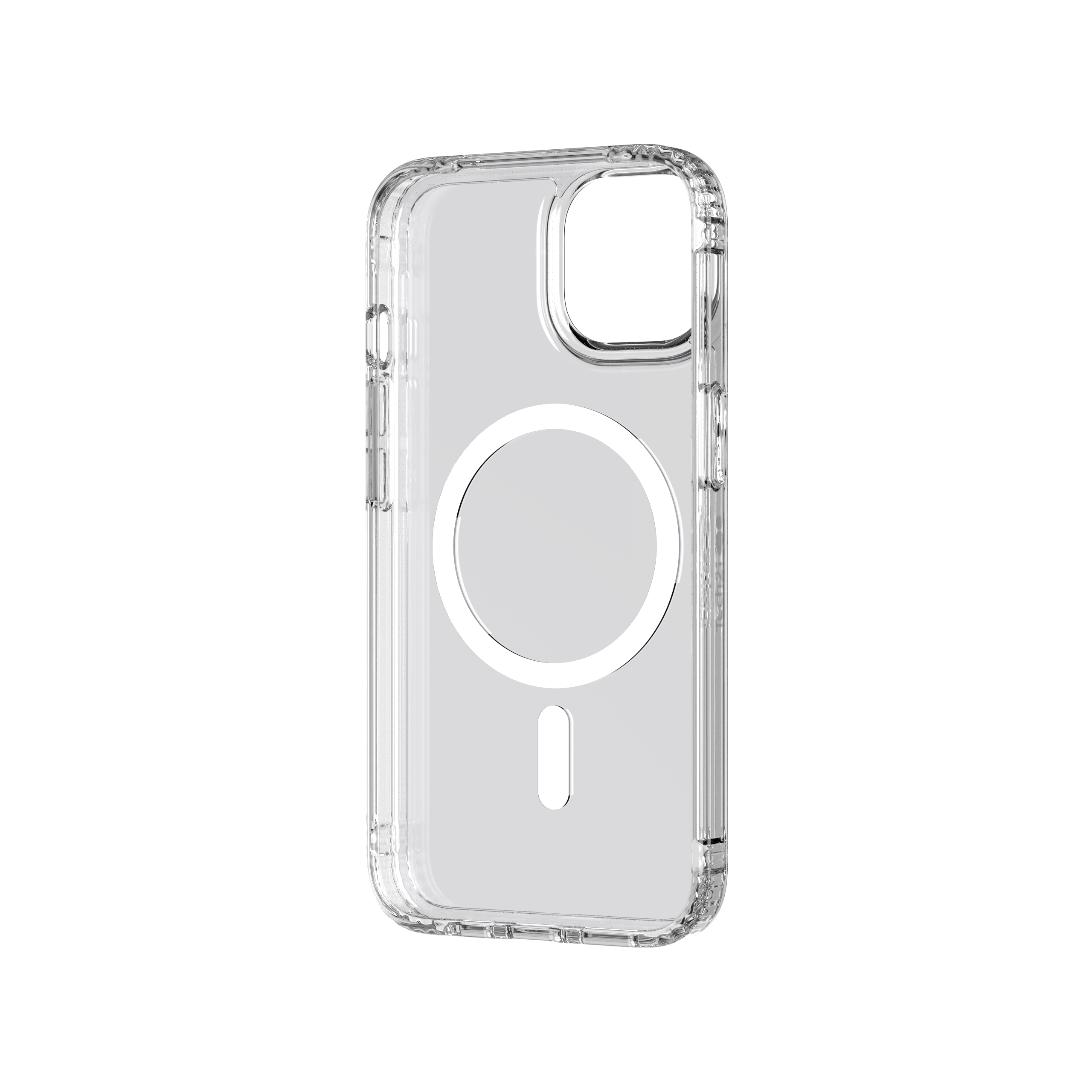 TECH21 Evo Clear Apple, Apple iPhone 14 iPhone MagSafe, 14, Bumper, Transparent