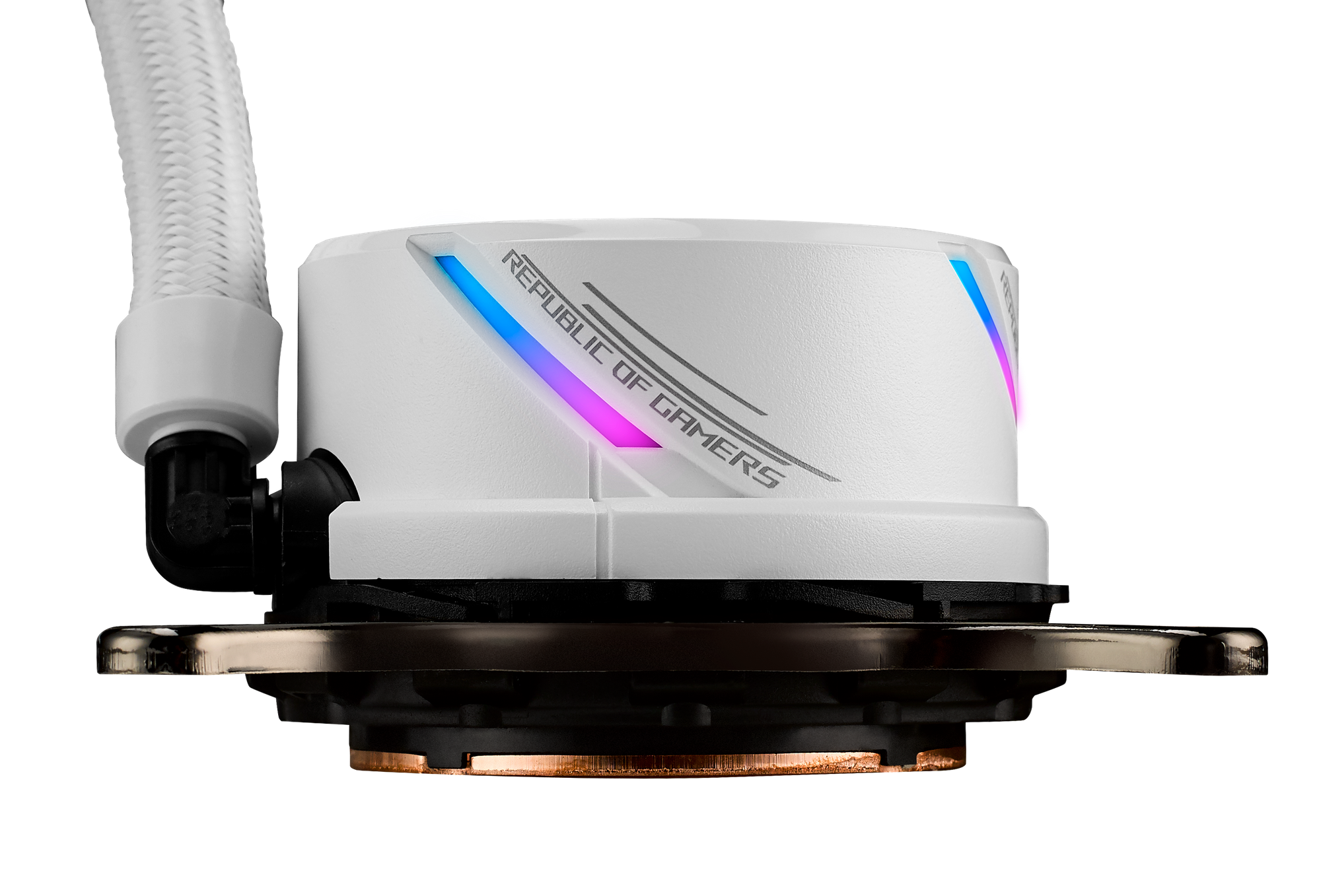 ASUS LC 240 Weiß Wasserkühlung, White CPU RGB Edition