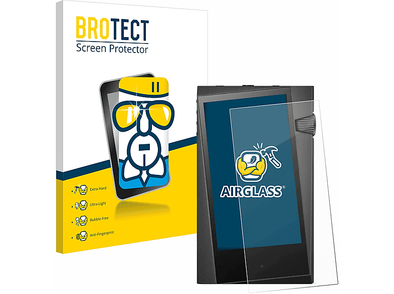 A&norma klare Airglass Astell&Kern SR35) BROTECT Schutzfolie(für