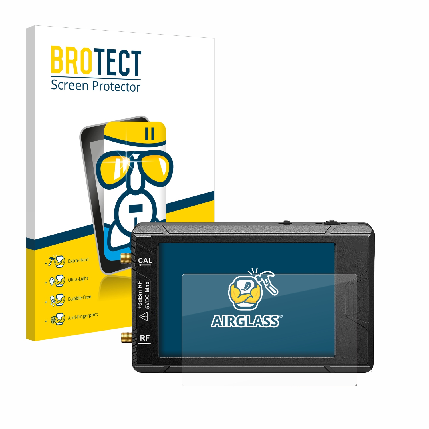 BROTECT Airglass klare analyser) ultra Schutzfolie(für spectrum tinySA