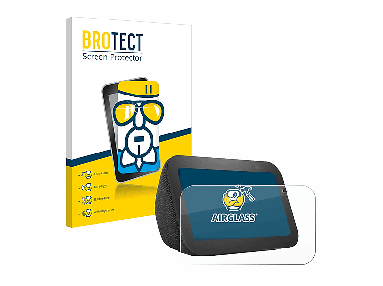 BROTECT Airglass klare Schutzfolie(für Amazon Echo Show 5 (3. Gen.))