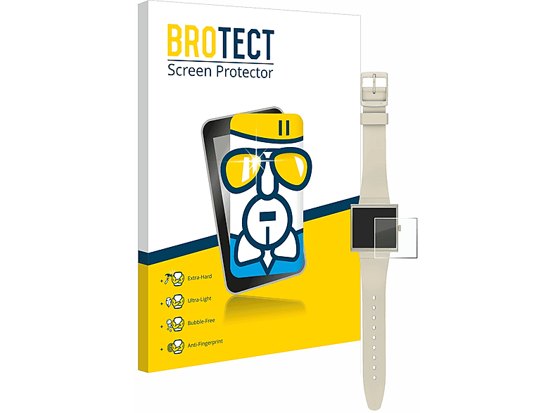 BROTECT Airglass klare Swatch WHAT Schutzfolie(für ... IF ?)