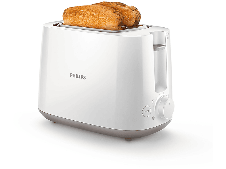 PHILIPS Tostadora de Pan Philips Daily Collection HD2581/10 Negro