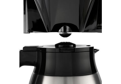 Melitta 1023-02 Easy - Cafetera de filtro con jarra de vidrio, capacidad 10  tazas (125 ml) negro