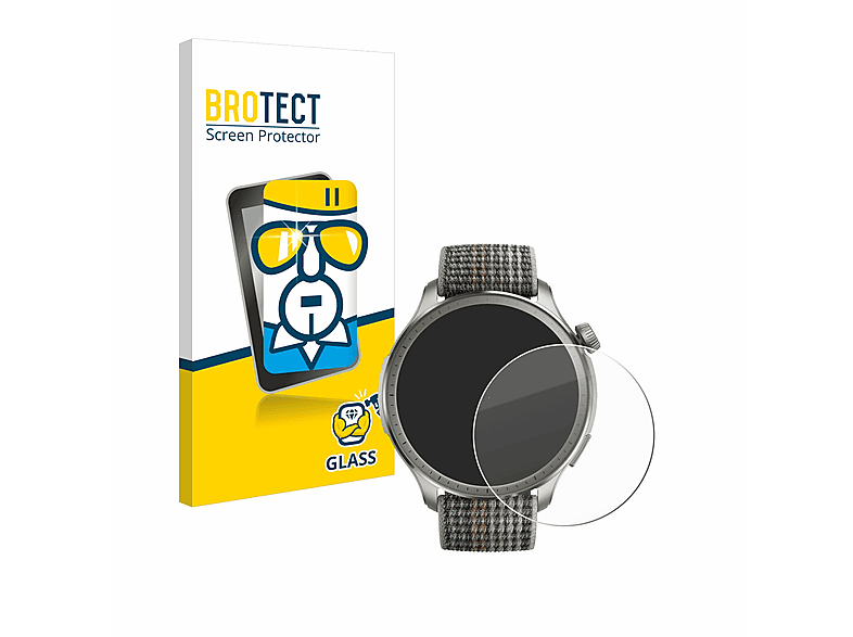 BROTECT Amazfit Huami Schutzglas(für Balance) klares 9H