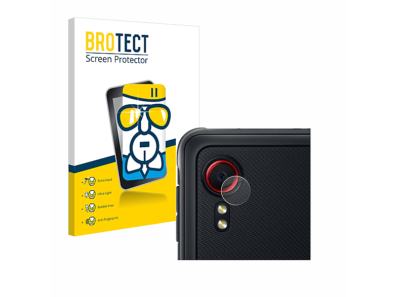 BROTECT Airglass klare Schutzfolie(für Samsung Galaxy XCover 5 Enterprise Edition)