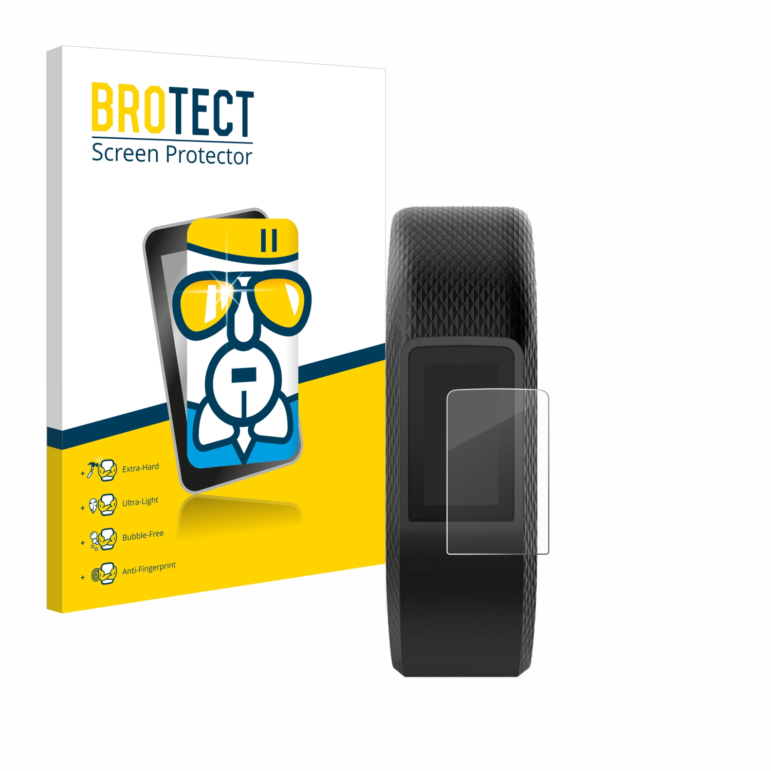 Airglass klare BROTECT Schutzfolie(für Vivosport) Garmin