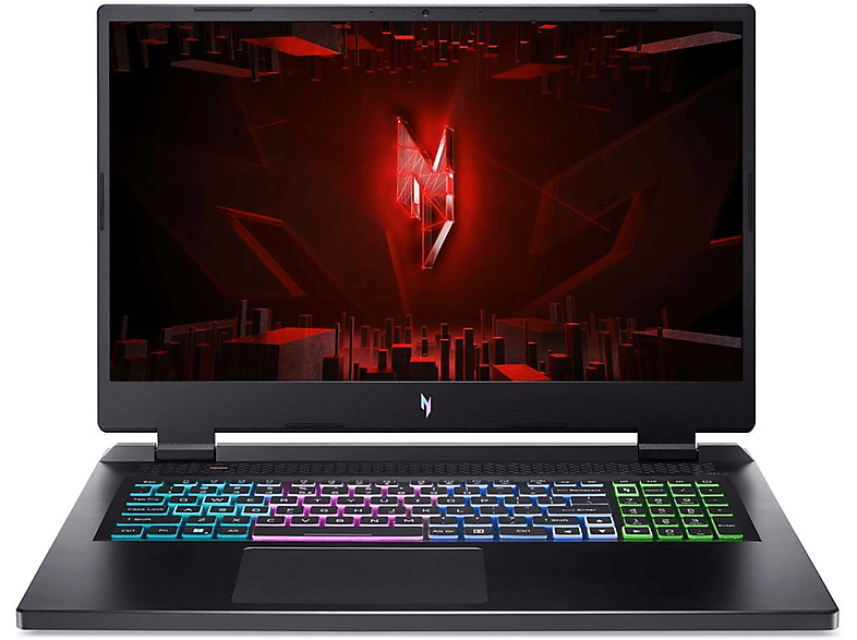 512 Prozessor, Notebook 17, Gaming Intel® Schwarz i5 mit 16 Core™ GB Display, RAM, SSD, GB ACER Nitro Zoll 17,3