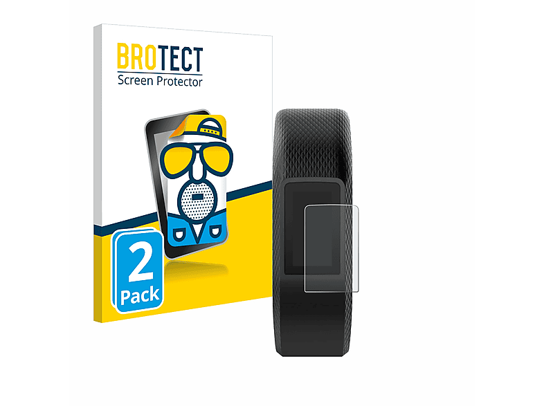 BROTECT 2x matte Schutzfolie(für Vivosport) Garmin