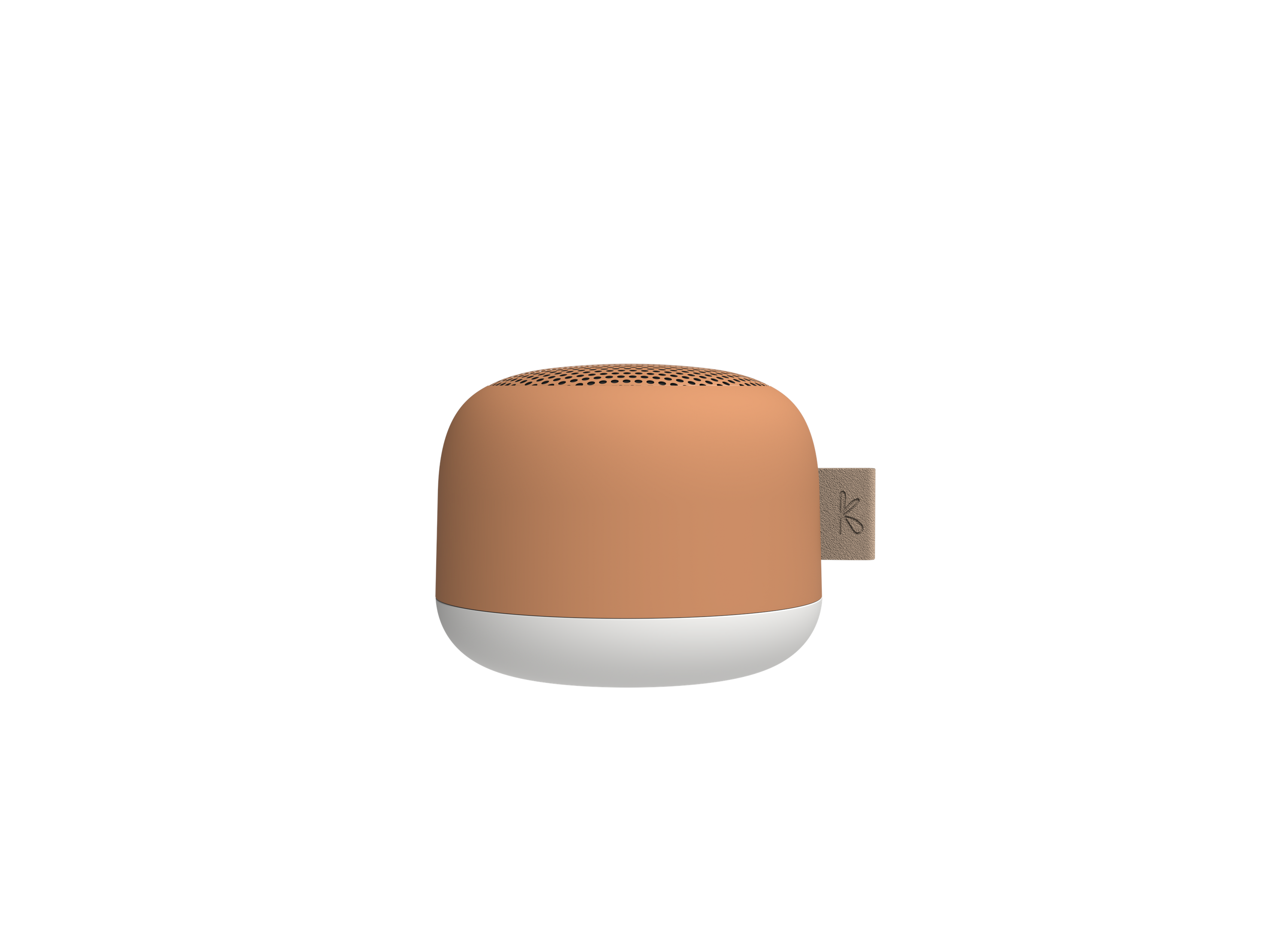 KREAFUNK aLIGHT Bluetooth waffle orange Lautsprecher