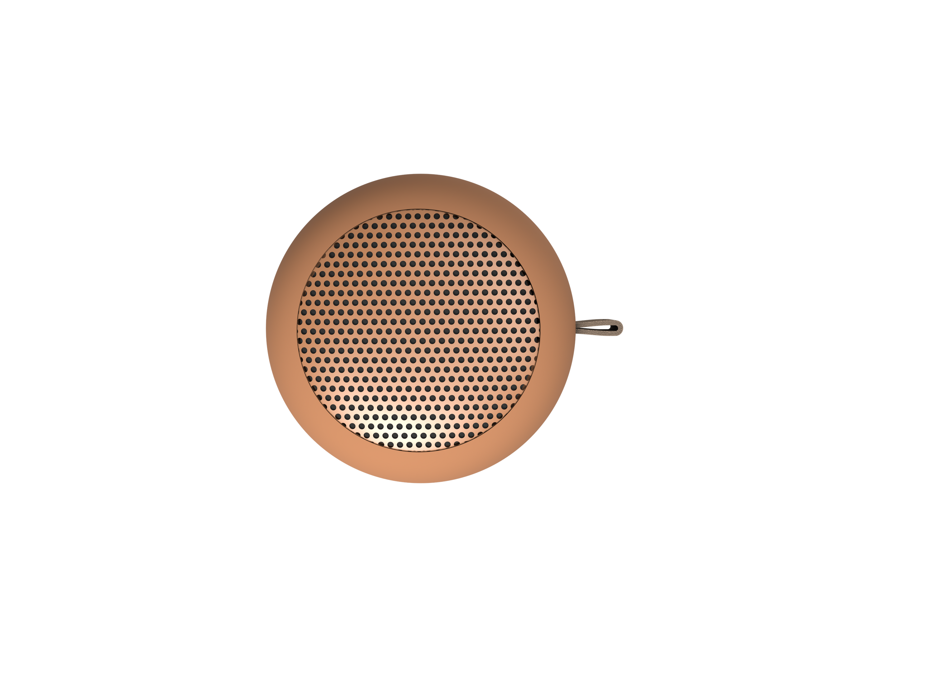 Lautsprecher, KREAFUNK Bluetooth waffle orange aLIGHT