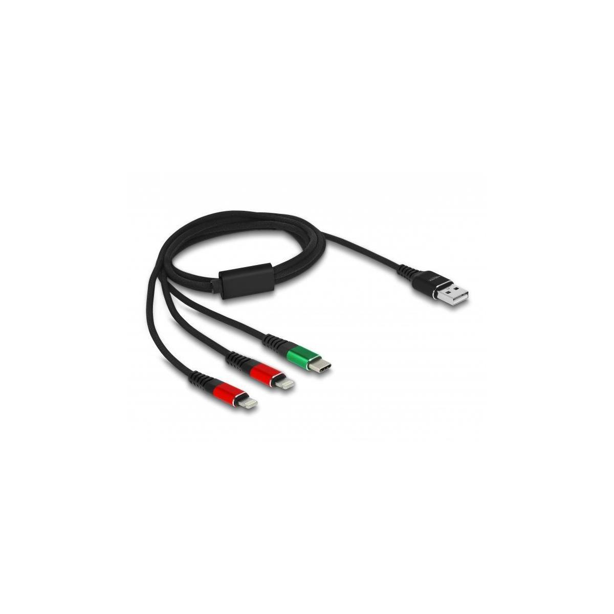 USB Kabel, 86821 Schwarz DELOCK